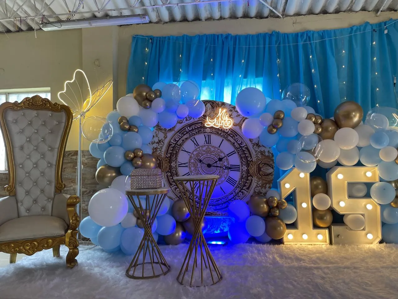 15 años: Cenicienta con reloj