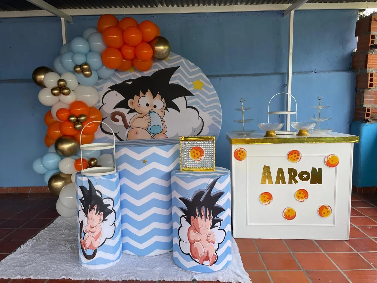 Piñatas y baby shower: Piñata Dragon Ball
