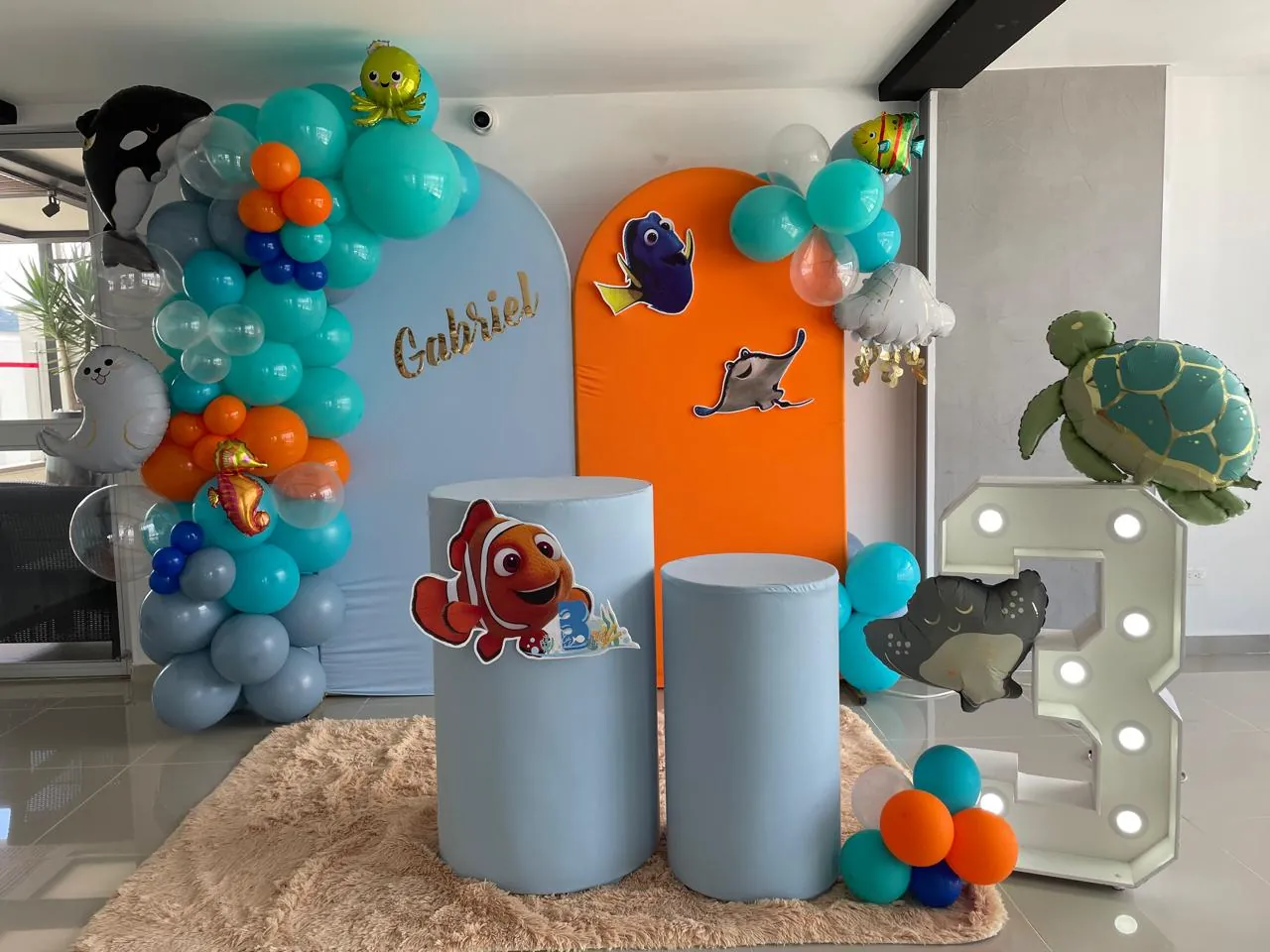 Piñatas y baby shower: Piñata Nemo